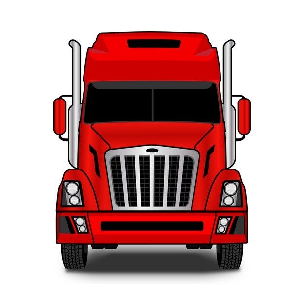 Premium Vector _ Trucking company logo design
